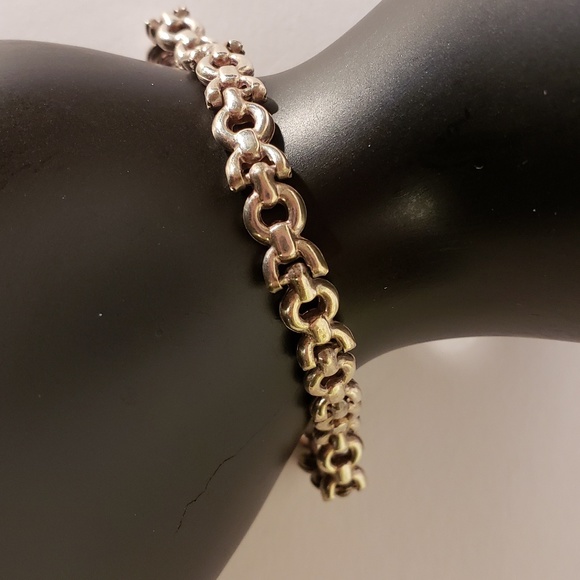 Vintage 1970s Chain Link Bracelet - Picture 4 of 6